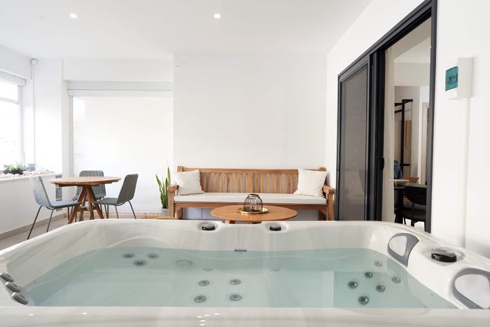 Terrazza privata e jacuzzi
