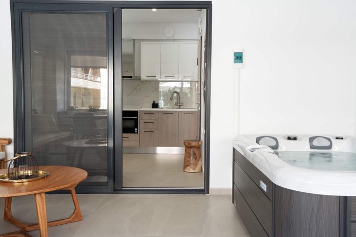 Terrazza privata e jacuzzi