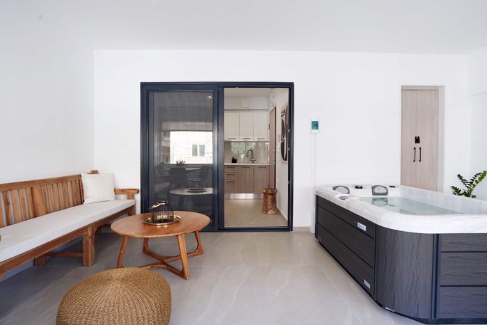 Terrazza privata e jacuzzi